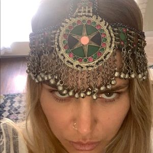 Vintage Kuchi jeweled headpiece